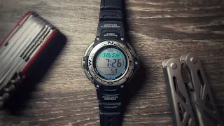 Casio Twin Sensor SGW100 review | DIGITAL COMPASS AND THERMOMETER
