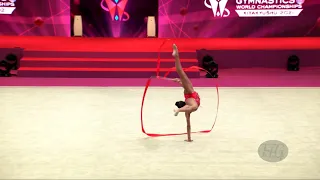 RUBILAR Javiera (CHI) - 2021 Rhythmic Worlds, Kitakyushu (JPN) - Qualifications Ribbon