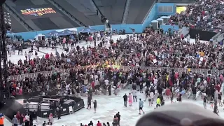 Bobby Lashley Entrance At Summerslam 2022 Vlog Crowd Reaction