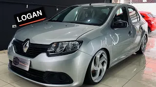 Como lavar o carro corretamente! Logan rebaixado aro 18”