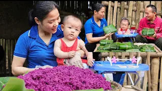 Leaves combined with heavenly pearls are processed into a special dish and a mysterious woman