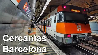 🇪🇸 Barcelona Rodalies Cercanías & FGC - Suburban Trains (2021) (4K)