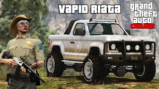 Обзор Vapid Riata в GTA Online. Ожидание - Реальность.