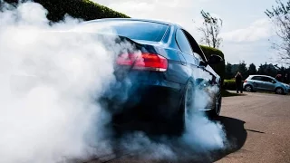 BMW E92 335i burnout