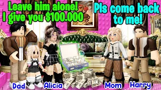 👨‍👧 TEXT TO SPEECH 💰 My Dad Was Cheated By My Mom, But A Rich Girl Loves Him 🏡 Roblox Story