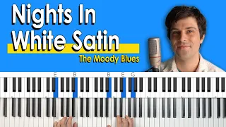 How To Play “Nights In White Satin” by The Moody Blues [Piano Tutorial/Chords for Singing]