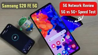 How to Use 5G in Samsung S20 FE 5G - 5G Network Review | Jio True5G | 5G vs 5G+ Speed Test