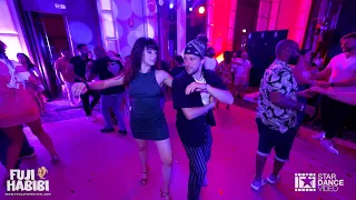 Jacopo Tavana & Eleni Mathioudaki ~ salsa social dancing @ Fujairah Latin Festival