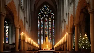 Enchanting Gregorian Chant Christmas Mass by Monks | Divine Cathedral Atmosphere | Heal While Sleep