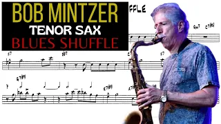 BOB MINTZER [tenor sax] BLUES SHUFFLE