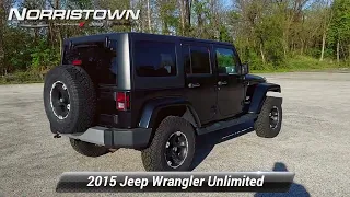 Used 2015 Jeep Wrangler Unlimited Sahara, Norristown, PA JN186A