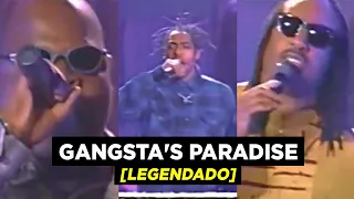 Coolio ft. LV e Stevie Wonder - Gangsta's Paradise (Ao Vivo) [Legendado]