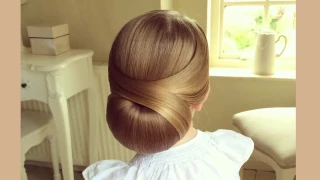 Low Chignon by SweetHearts Hair Design   YouTube