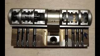 EVVA MCS - Unikatowa wkładka, prezentacja mechanizmu. EVVA MCS Inside presentation.