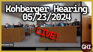 Bryan Kohberger Hearing  05/23/2024 #bryankohberger #idaho4update