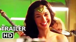 JUSTICE LEAGUE Behind the Scenes Bloopers + Trailer (2017) Wonder Woman, Gal Gadot Movie HD