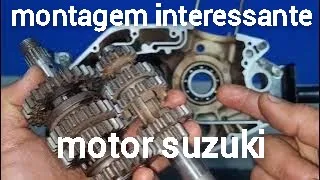 "Montagem interessante do Motor da Suzuki YES 125: Passo a Passo para um Desempenho Impecável"