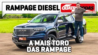 Rampage Laramie diesel é mais forte que a Toro, mas é LENTA como carro 1.0