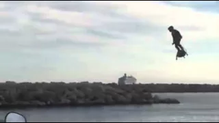 Jet powered hoverboard "Flyboard Air"