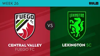 Central Valley Fuego FC v Lexington SC: September 10, 2023