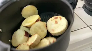 How to Cook Japanese Sweet Potato in Air Fryer, Very Healthy!