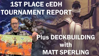 1ST PLACE TOURNAMENT REPORT! Okotoberfest Blue Farm cEDH Winner and deckbuilding w/Matt Sperling MTG