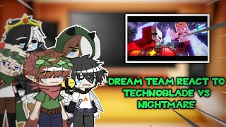 MCYTS || DSMP REACT TO TECHNOBLADE VS NIGHTMARE || Gacha Club