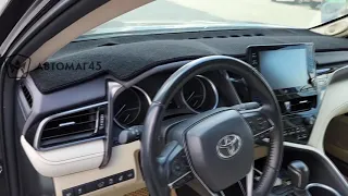 Накидка на панель Toyota Camry V70 2017-2023 карпет