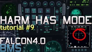 Falcon 4 BMS 4.33 Tutorial 9 AGM88 HARM using HAS mode