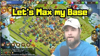 Let's Max my Base | LIVE | Castle Clash