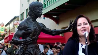 Шеннон Ли - Открытие статуи Брюса Ли