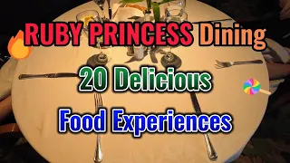 Princess Cruises Dining: Explore 20 Delicious Food Experiences and Cuisines
