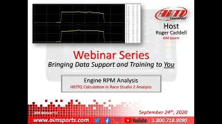 1-52 Engine RPM Analysis - Live Webinar with Roger Caddell - 9/24/2020