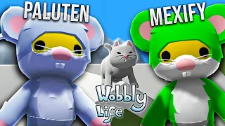 2 YOUTUBER RETTEN eine KATZE | Wobbly Life