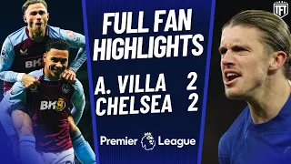 Chelsea ROBBED?! Gallagher CLASS! Aston Villa 2-2 Chelsea Highlights