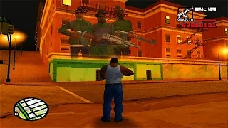 Nunca Vayas al PALACIO Del CRACK al Inicio del juego o te Ocurrira Esto Gta San Andreas!!