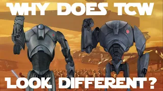 Every Visual Difference: TCW and the Prequels