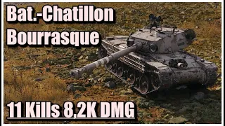 World of Tanks Bat.-Chatillon Bourrasque - 11 Kills 8,2K Damage Tundra