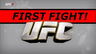 First UFC fight!