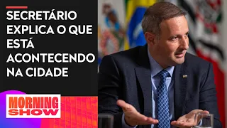 População relata onda de assaltos em São Paulo; Guilherme Derrite responde