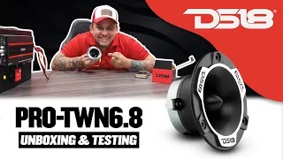 DS18 PRO-TWN6.8 (unboxing/Testing) 4" PRO High Compression Neodymium Tweeter