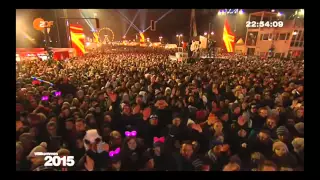 Falco meets Mercury, Brandenburger Tor Silvester 2015