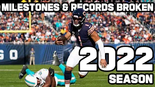 Milestones & Records Broken during the 2022 Season!