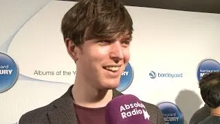 James Blake (winner) interview at Mercury Prize 2013