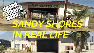 GTA 5 - Sandy Shores - In Real Life Locations