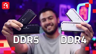 ايه الفرق بين DDR4 و DDR5؟ 🤔 متندفعش 😉