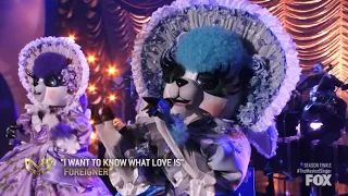 Lambs Perform "I Want To Know What Love Is" By Foreigner | Masked Singer | S8 Finale