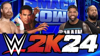 The Usos vs Sami Zayn & Ricky Steamboat (WWE 2K24)