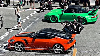 【夢の対決】Fuel Fest にて200台ものスポーツカーがドラッグレースで駆け抜ける！！！#fuelfest #cars #jdm #lamborghini