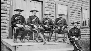 Historic NWMP (RCMP) Barracks At Fort Macleod, Alberta